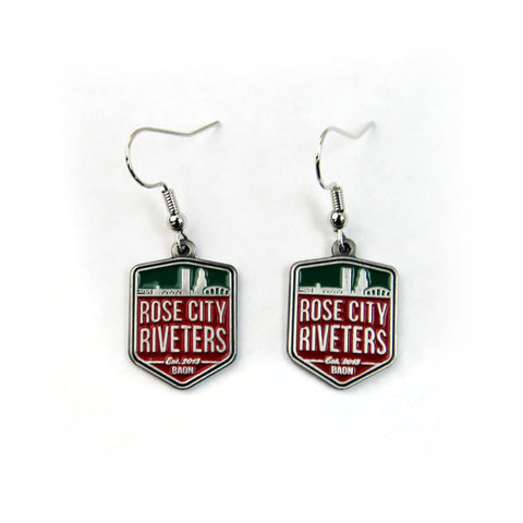 Riveters Crest Earrings