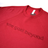 One Goal Beyond Embroidered Crewneck