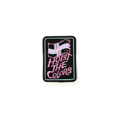 Hoist the Colors Patch - Trans Pride