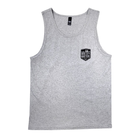 Pocket Print Crest Tank