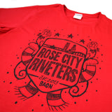Riveters Sketch Crest Tee