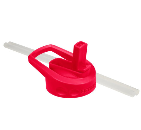 Red Straw Bottle Lid